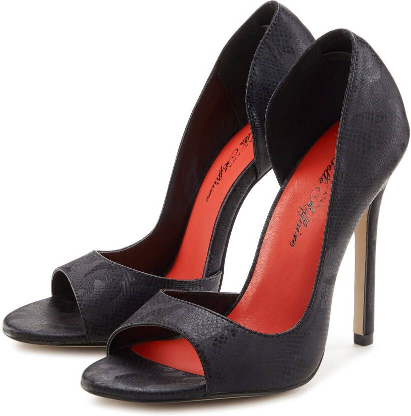 Lascana Belle Affaire Highheel sandaaltjes stijlvolle open schoen met hoge hak peeptoe pumps