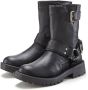 Lascana Bikerboots met trendy siergespen laarzen enkellaars - Thumbnail 1