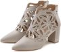 Lascana Highheel-laarsjes met vrouwelijke punt en blokhak ankle boot laars - Thumbnail 1