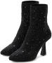 Lascana Highheel-laarsjes Sock Boot Instaplaarzen enkellaarsjes elastisch materiaal siersteentjes - Thumbnail 1