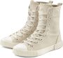 Lascana Laarsjes in combat-look high top sneaker veterschoen textiel laarzen - Thumbnail 1