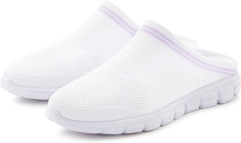 Lascana Sabots Sneaker slip-in sneaker vrijetijdsschoen halbschoen