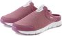 Lascana Slip-on sneakers Halfschoen vrijetijdsschoen sabot clogs van licht mesh-materiaal. - Thumbnail 1