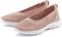 Lascana Sneaker-ballerina s ultralichte slipper slip-on sneaker vrijetijdsschoen vegan - Thumbnail 1