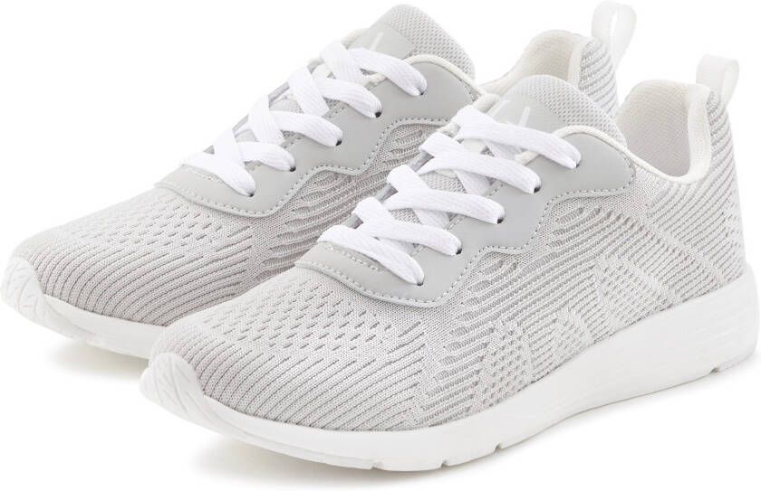 Lascana Sneakers met uitneembare binnenzool freizeitschuh halbschuh vegan