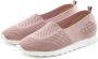 Lascana Sneakers van textiel halfschoen vrijetijdsschoen slipper vegan - Thumbnail 1