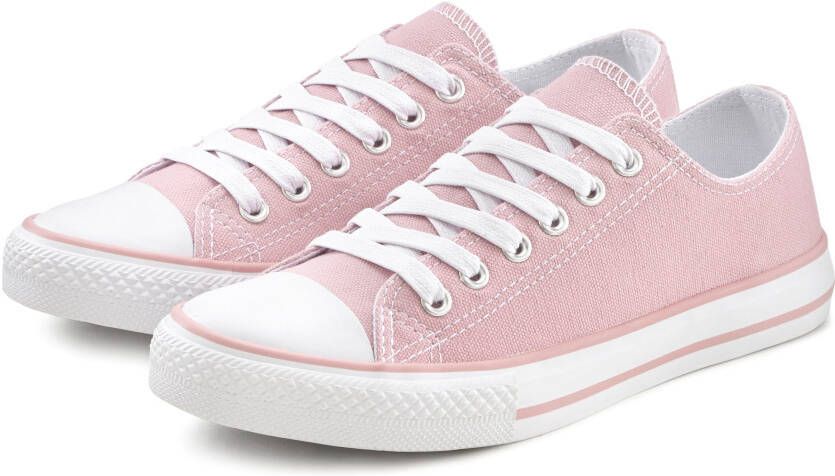 Lascana Sneakers Veterschoen vrijetijdsschoen van textiel