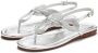 Lascana Teenslippers Sandaal pantoletten in metallic-look VEGAN - Thumbnail 1