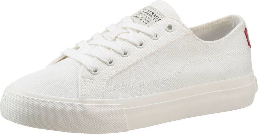 Levi's Plateausneakers DECON LACE S met contrasterende stiksels