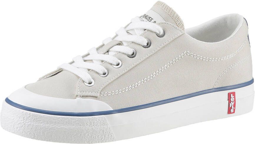 Levi's Plateausneakers LS2 S met sierstiksels vrijetijdsschoen halfschoen veterschoen