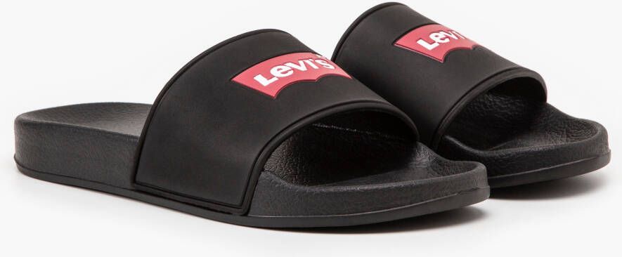 Levi's Slippers JUNE BATWING VB S zomerschoen slippers met logo-opdruk comfortabele vorm