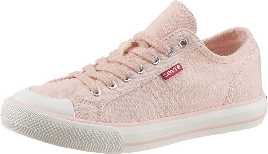 Levi's Sneakers Hernandez S met sierstiksels vrijetijdsschoen halfschoen veterschoen