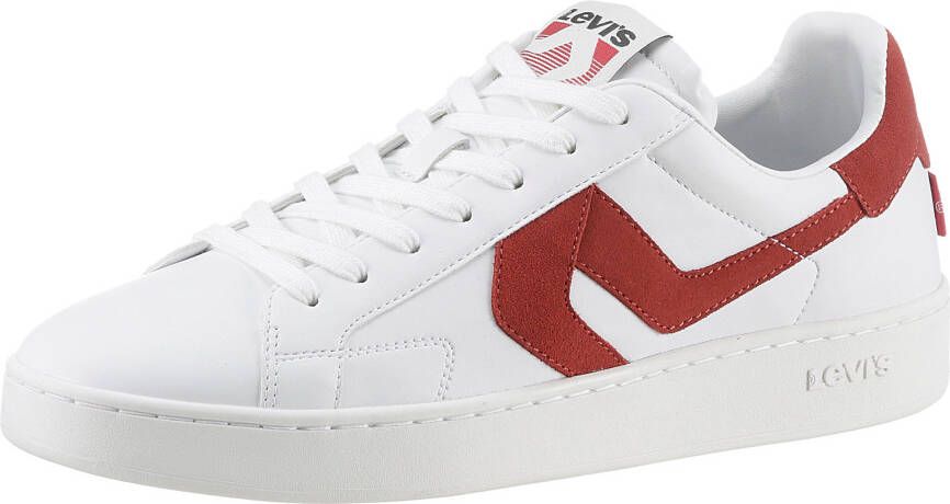 Levi's Sneakers SW met modieuze contrastafwerking vrijetijdsschoen halfhoge schoen veterschoen