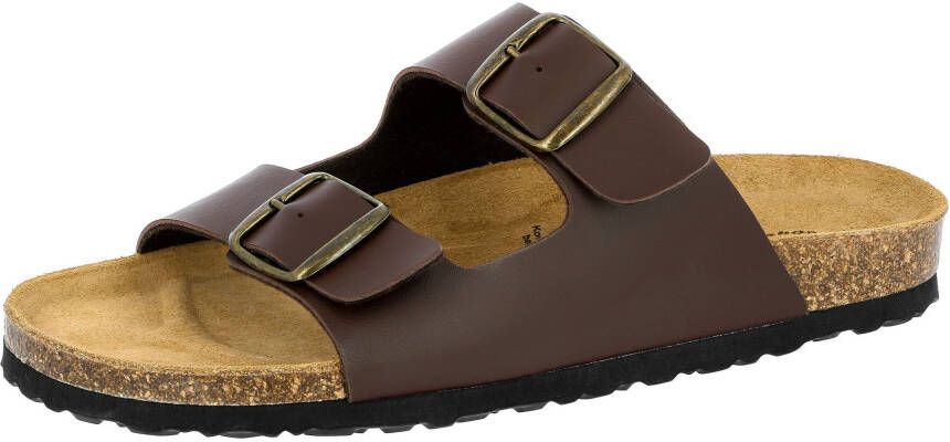 Lico Slippers Bioline Men met kurk natuurrubber-voetbed