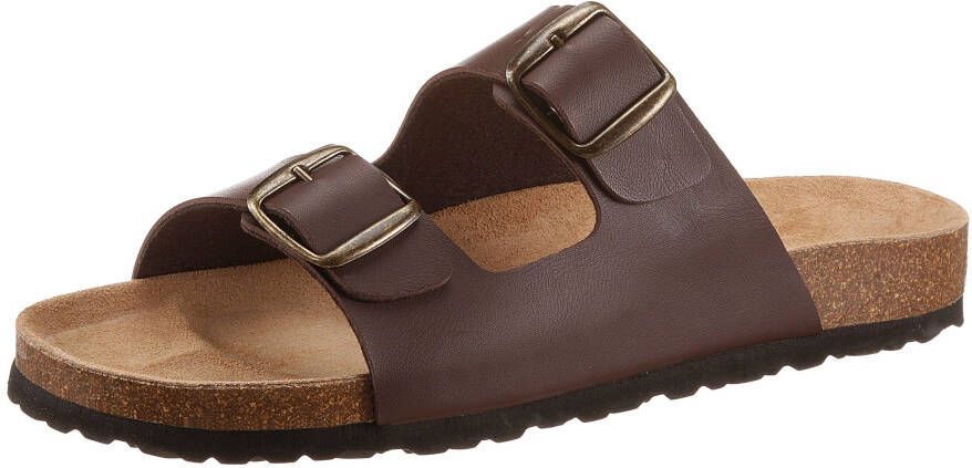 Lico Slippers Bioline Men met kurk natuurrubber-voetbed