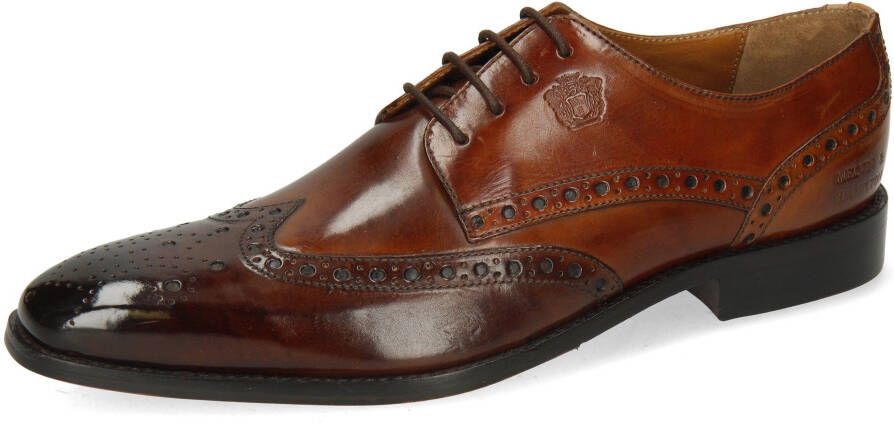 Melvin & Hamilton Schoenen met perforatie MARTIN 15 met doorstikte constructie halfhoge schoen veterschoen