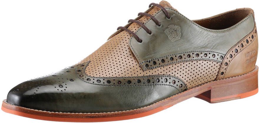 Melvin & Hamilton Schoenen met perforatie Martin 15 plantaardig gelooid - Foto 2