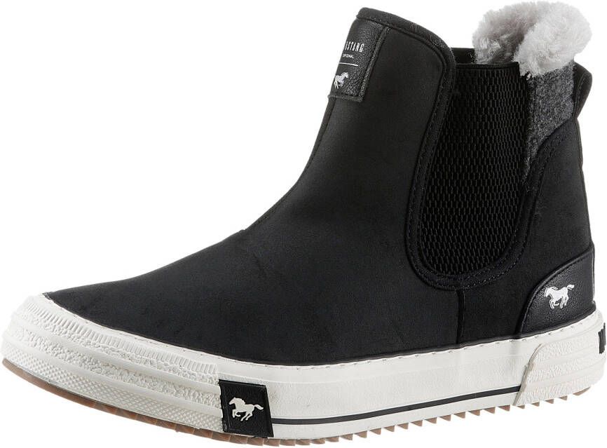 Mustang Shoes Chelsea-boots met stretchinzet aan beide kanten