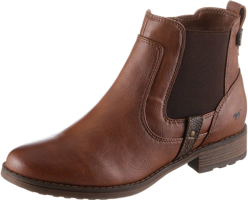 Mustang Shoes Chelsea-boots slip-on boots ankle boots business shoe in current used look