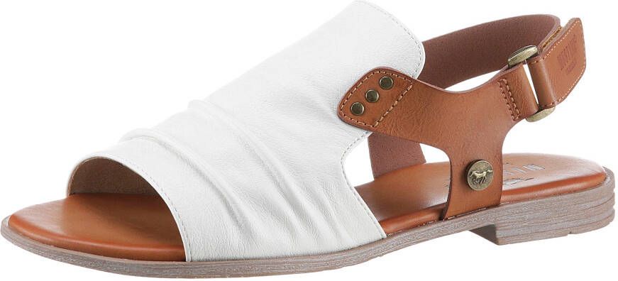 Mustang Shoes Sandalen zomerschoen sandaal blokhak met klittenbandsluiting