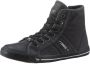 Mustang Shoes Sneakers High-Top-Sneaker Vrijetijdsschoen high top-sneaker veterschoen met label in de loopzool - Thumbnail 1