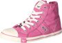 Mustang Shoes Sneakers High-Top-Sneaker Vrijetijdsschoen high top-sneaker veterschoen met label in de loopzool - Thumbnail 1