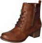 Mustang Shoes Veterlaarsjes Enkellaars herfst schoen met decoratieve rits aan de buitenkant - Thumbnail 2