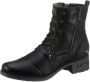 Mustang Stijlvolle zwarte veterschoenen voor dames Black Dames - Thumbnail 3