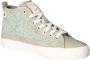 Mustang Shoes Veterschoenen high top sneakers vrijetijdsschoen met stijlvolle textielinzet - Thumbnail 1