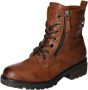 Mustang Shoes Veterlaarsjes zipper boots lace-up boots short boots with block heel - Thumbnail 4