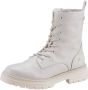 Mustang Veterschoenen Hoog Veterschoenen Hoog gebroken wit - Thumbnail 4