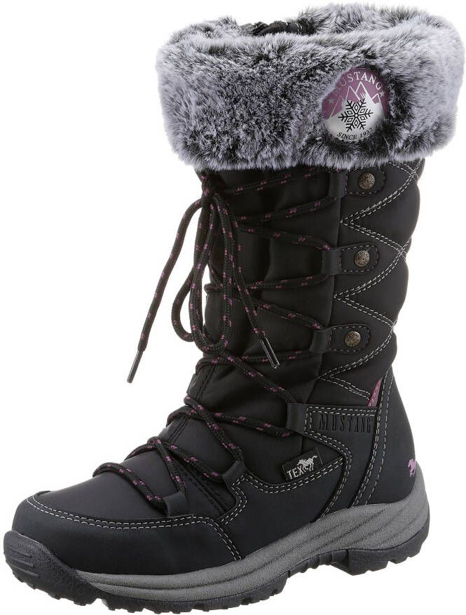 Mustang Shoes Winterlaarzen snow boots lace-up boots with tex equipment