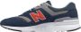 New Balance Classic 997 Sneakers Sport Casual schoenen Blauw CM997HAY - Thumbnail 3