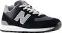 New Balance Klassieke Sneakers met Leren Bovenwerk Black Heren - Thumbnail 3