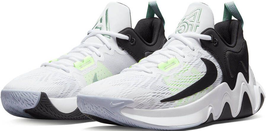 Nike Giannis Immortality 2 Greek Coastline White Black-Barely Volt-Grey Fog - Foto 2