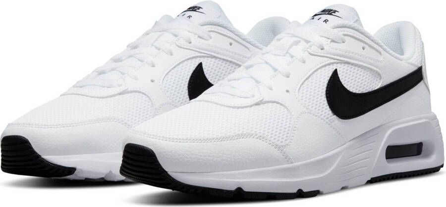 Nike Air Max SC Heren Sneaker wit met zwart - Foto 4