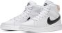 Nike Court Royale 2 Mid Heren Sneakers White Black White Onyx - Thumbnail 1