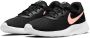 Nike Tanjun Sneakers Dames Black Mtlc Red Bronze Barely Volt White - Thumbnail 3