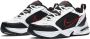 Nike Air Monarch IV Heren Schoenen Trainers Wit-Zwart 415445 - Thumbnail 2