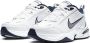 Nike Air Monarch IV fitness schoenen wit zilver metallic - Thumbnail 4