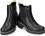 Panama Jack Pia Trav B1 Chelsea boots zwart Leer Dames - Thumbnail 2