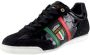 Pantofola d'Oro Fortezza Sneakers Heren Leren Veterschoenen Zwart - Thumbnail 1