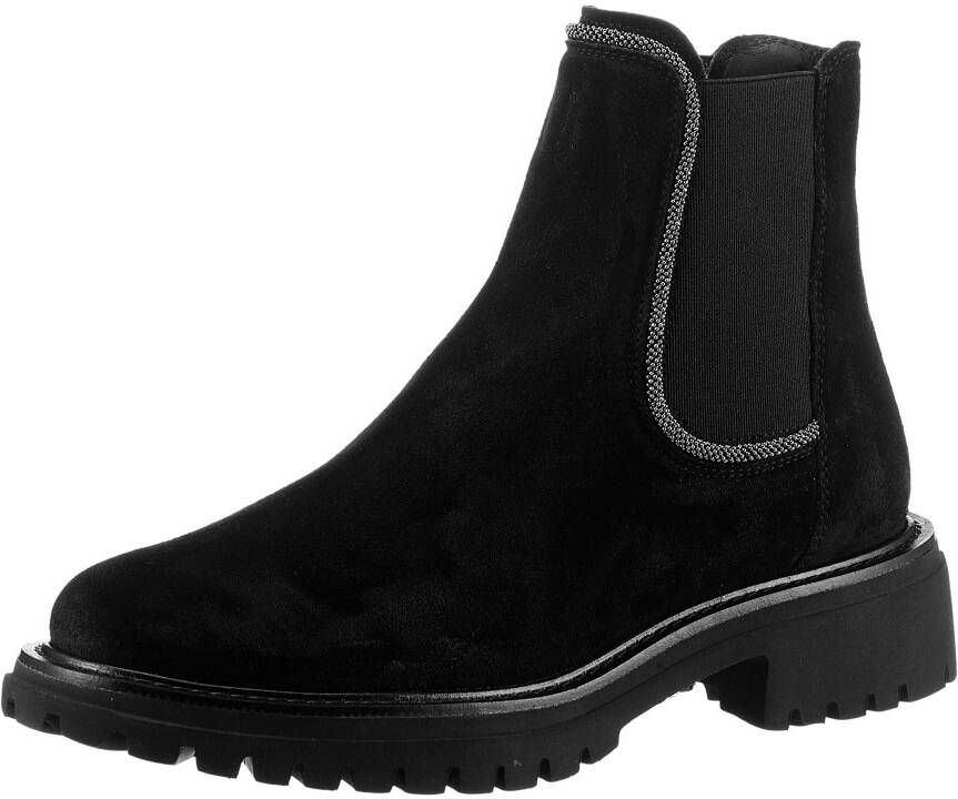 Paul Green Chelsea-boots met stretchinzet