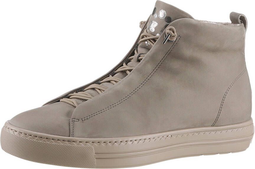 Paul Green Sneakers high top sneaker instaplaarzen met binnenrits