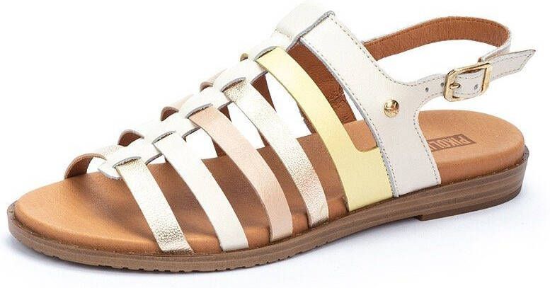 PIKOLINOS Sandalen FORMENTERA zomerschoen sandaal met metallic details