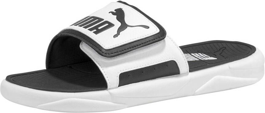 PUMA Badslippers Royalcat comfort met klittenbandsluiting