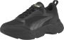 PUMA Cassia Dames Sneakers Black Gold - Thumbnail 3