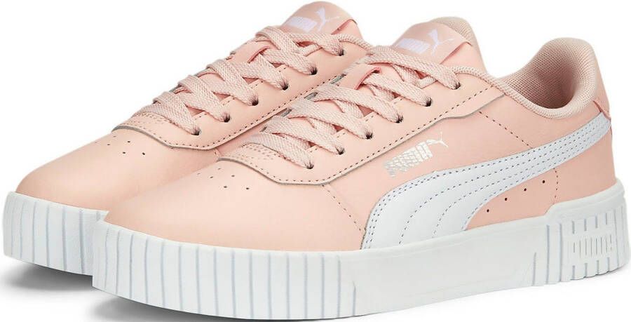 Puma Carina 2.0 sneakers roze wit Meisjes Imitatieleer 39 - Foto 4