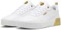 Puma Carina 2.0 Metallic Dream sneakers wit-goudkleurig - Thumbnail 2