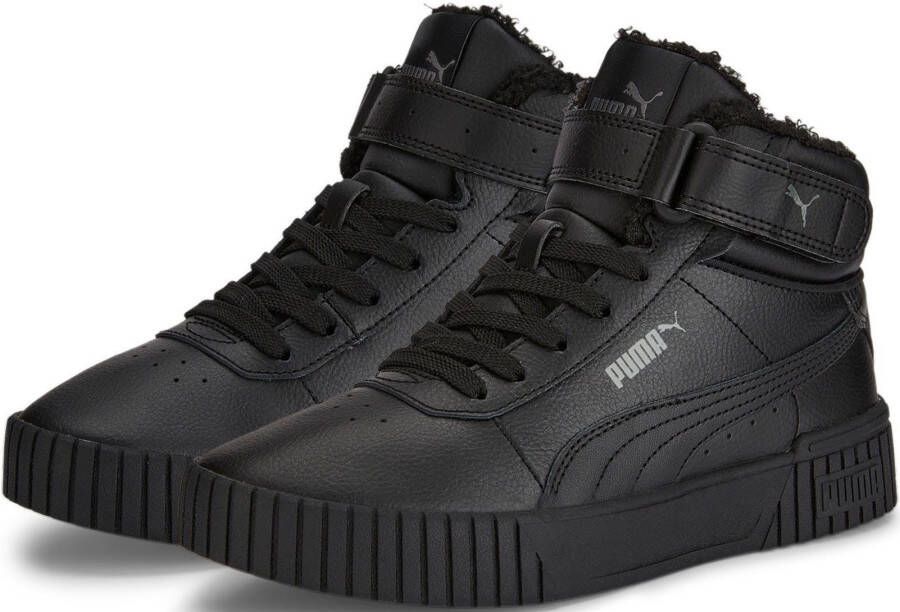 PUMA Sneakers Carina 2.0 Mid WTR Jr met klittenbandsluiting voor jongeren